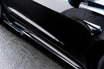 Tesla Model 3 2017- Turbo Schwelleraufsätze (für 2024+) Foto 1