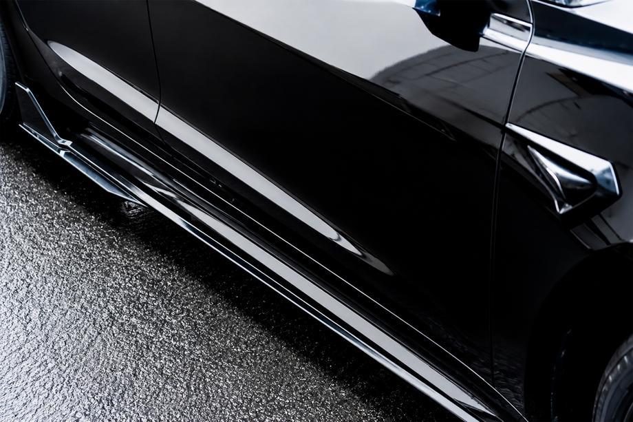 Tesla Model 3 2017- Turbo Schwelleraufsätze (für 2024+) Image