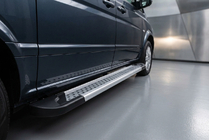 Mercedes Viano 2004-2014 Seitenschweller New Vision Grey (2 Stk., Aluminium) Foto 1
