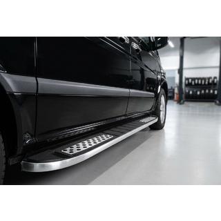 Seitenschweller Tayga V2 (2 Stk., Alu) Mercedes Vito/V-class W447 2014-