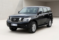 Nissan Armada 2016-2024 Seitenschweller Tayga Black (2 Stk., Aluminium) Foto 1