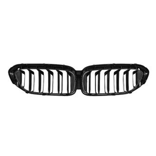 Nieren-Kühlergrill M-Look LCI-Design (2017-2020, Schwarz Hochglanz) Foto 4