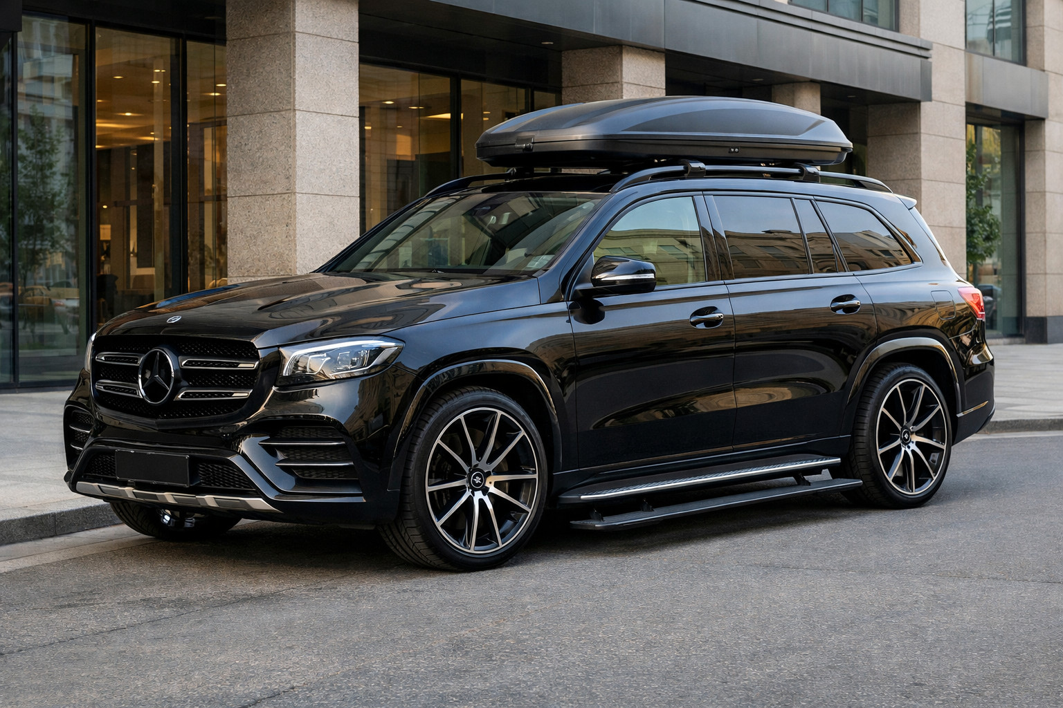 Basis-Upgrade für Mercedes GLS X167: Stadtkomfort und leichter Einstieg