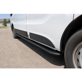Seitliche Trittbretter Premium (2 Stk., Edelstahl) Black Fiat Talento 2016- Foto 1