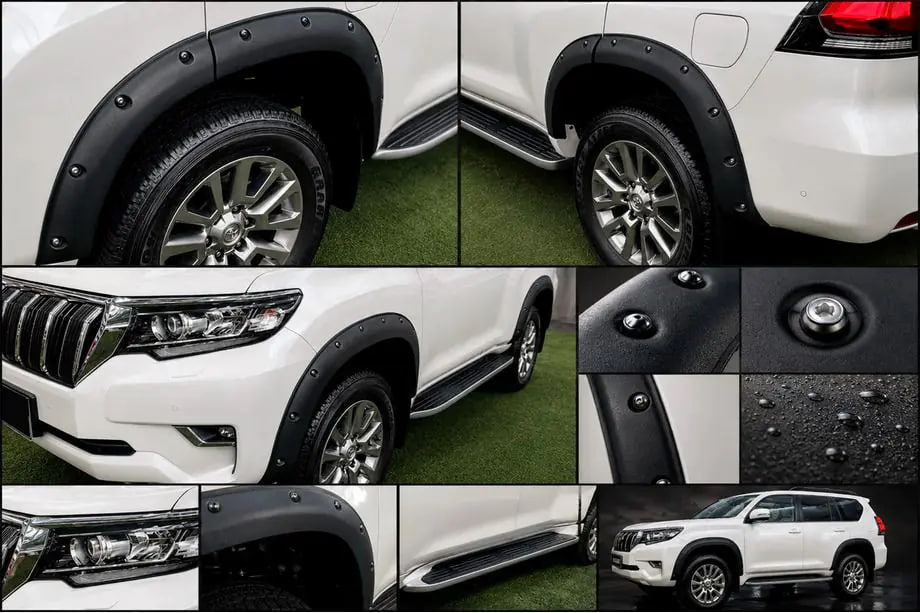 Kotflügelverbreiterungen für Toyota Land Cruiser Prado 150: Optik ändern, Karosserie schützen