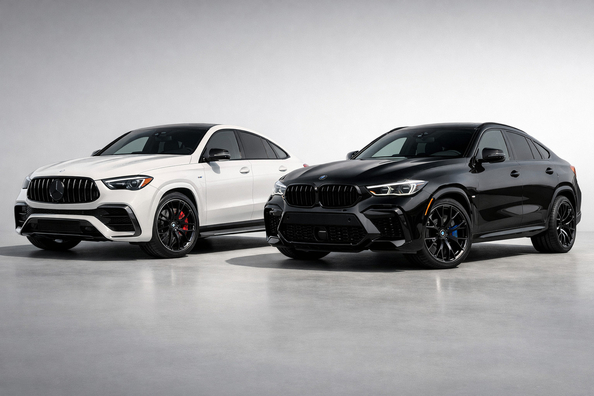 Mercedes-AMG GLE 63 S Coupe vs. BMW X6 M: Design, Power, Tuning Foto 1