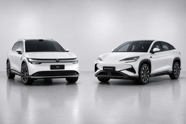 Zeekr 7X vs BYD Sealion 7: Vergleich chinesischer Elektro-SUVs