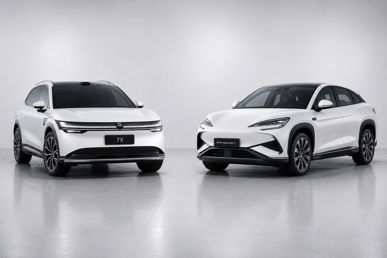 Zeekr 7X vs BYD Sealion 7: Vergleich chinesischer Elektro-SUVs