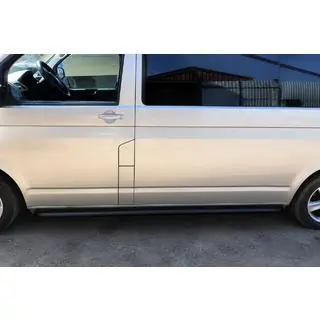 Seitliche Trittbretter Premium Black (2 Stk., Edelstahl) Foto 1