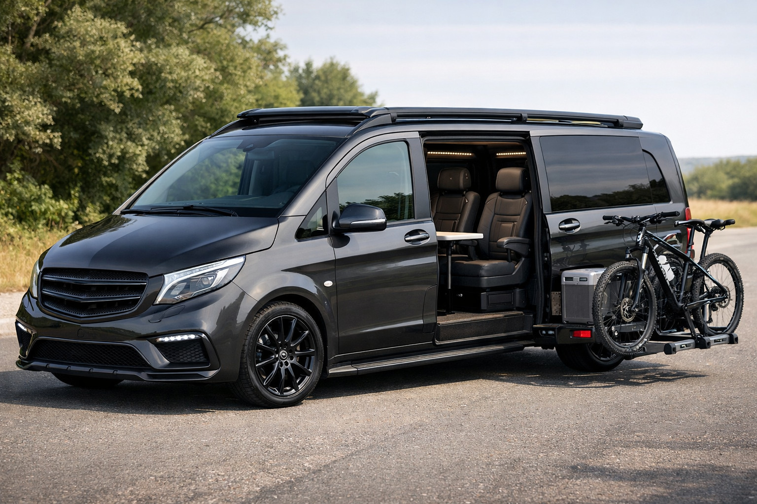 Basis-Upgrade für Mercedes Vito/V-class W447: Passagierfahrten und Autobahn