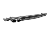 Audi A6 C7 2011-2017 Heckdiffusor mit Auspuffendrohrblenden S-Style (für S / S-Line 2014-2017) Foto 5