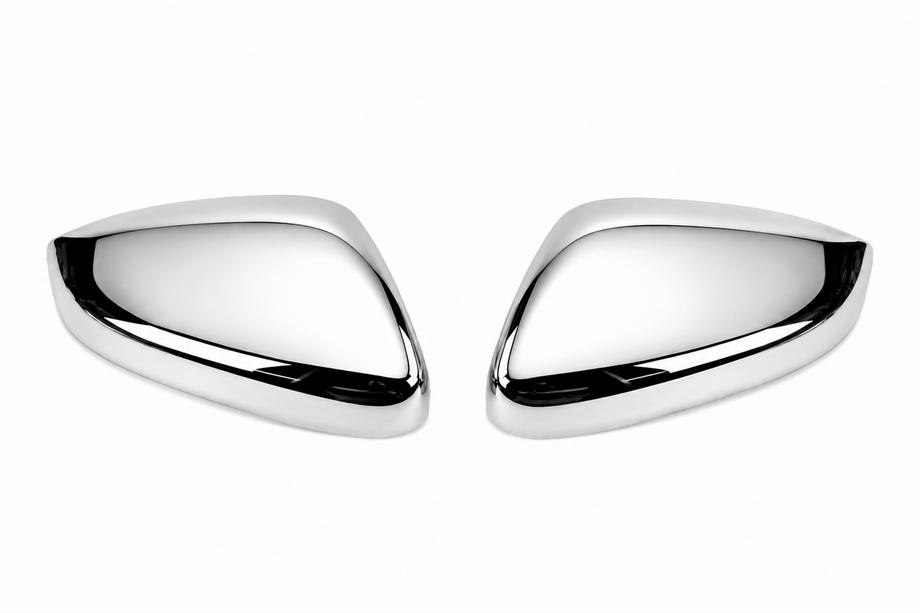 Peugeot 208 2012-2019 Spiegelabdeckungen Chrom (2 Stk) Image