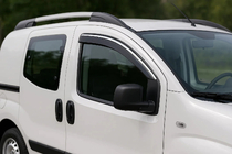Peugeot Bipper 2008-2017 Windabweiser mit Chromleiste Niken Luxury (2 Stk) Foto 1