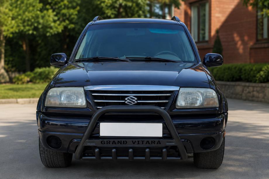 Suzuki Vitara 1998-2006 Frontschutzbügel (Bullbar) WT004 (Edelstahl) Black Image
