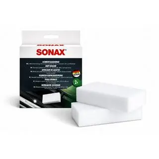 Melamin-Reinigungsschwamm-Set für verschmutzte Oberflächen 2 Stk. Sonax Foto 1