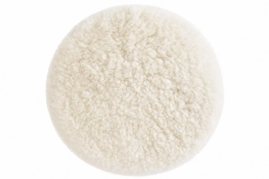 Polierpad aus natürlicher Schafwolle und Polyester 125 mm Sonax Foto 2