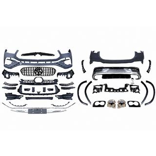 AMG GLE53 Bodykit im 2023-Design (mit komplettem Heckstoßfänger) Mercedes GLE coupe C167 2019- Foto 2