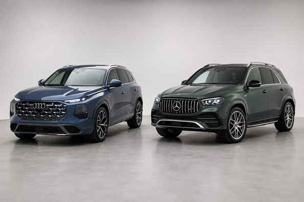 Audi Q7 2027 vs Mercedes-Benz GLE 2027: Welcher Premium-SUV ist besser? Foto 1