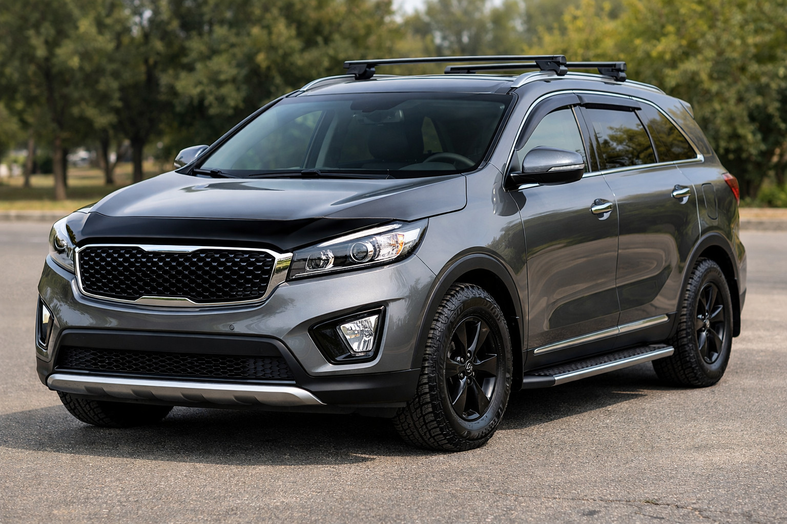 Basis-Upgrade für Kia Sorento III UM 2014-2020: Alltag und leichter Haubenschutz