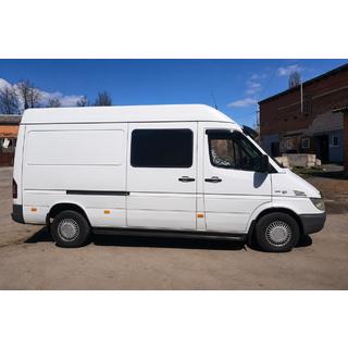 Seitliche Trittbretter Premium Black (2 Stk., Edelstahl) Foto 1