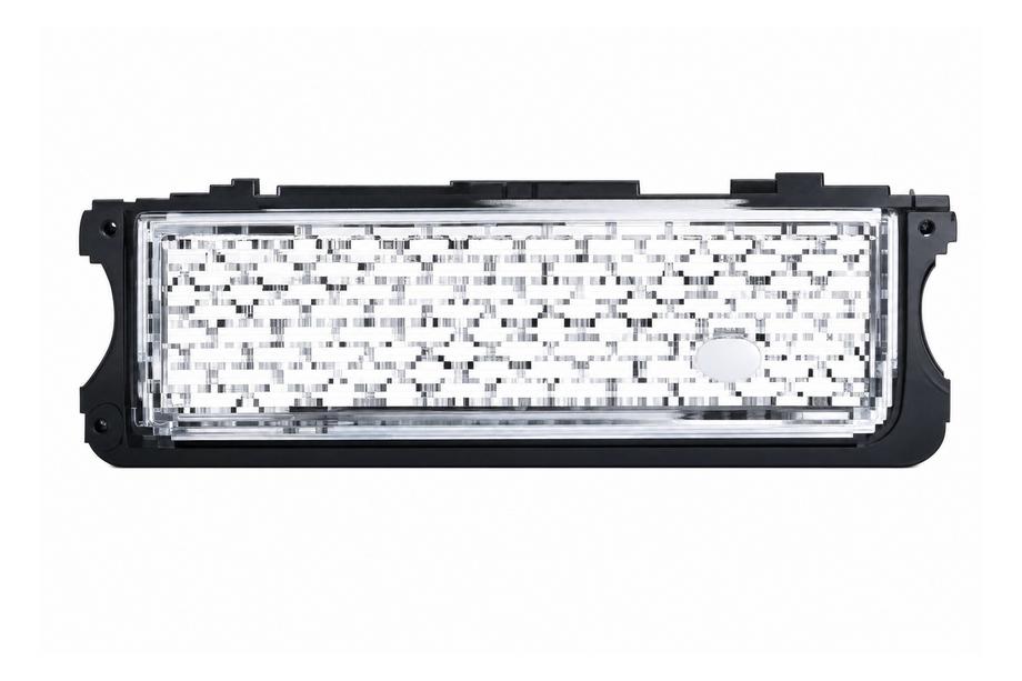 Range Rover III L322 2002-2012 Kühlergrill mit Seitengittern, schwarzer Rahmen (2010-2012) Image