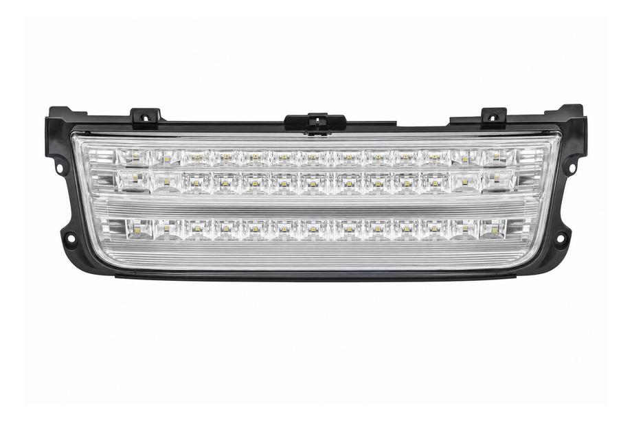 Range Rover III L322 2002-2012 Originaler silberner Kühlergrill (2010-2012) Image