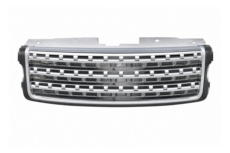 Range Rover IV L405 2013-2021 Grauer Kühlergrill mit silbernem Gitter (2013) Image