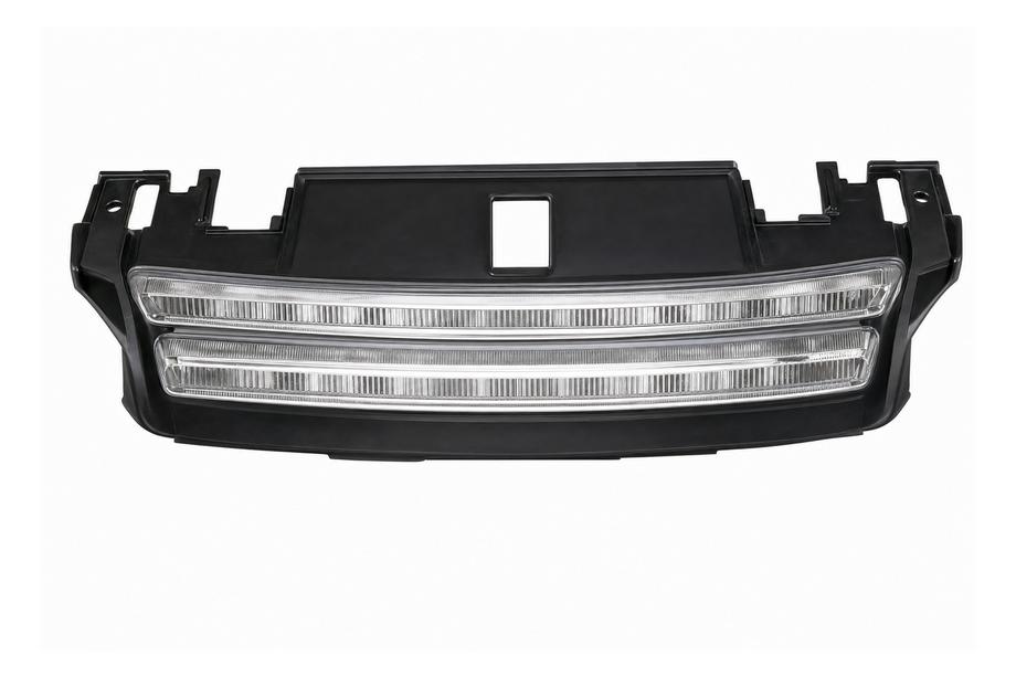 Range Rover Sport 2014-2022 Kühlergrill, schwarzer Rahmen / silbernes Gitter (2014) Image