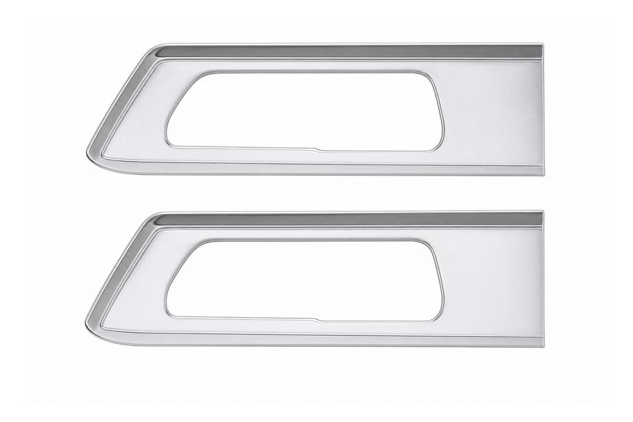 Range Rover Sport 2014-2022 Silberner Rahmen für Nebelscheinwerfer (2014) Image