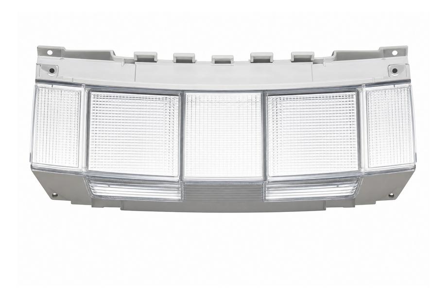Range Rover Sport 2014-2022 Abdeckung Abschleppöse vorne Stoßstange silber (2014) Image