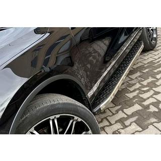 Trittbretter BlackLine (2 Stk, Aluminium) Volkswagen Touareg 2010-2018 Foto 4