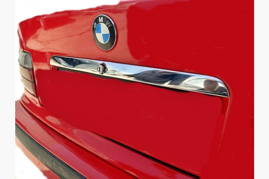 BMW 3 Series E36 1990-2000 Chromleiste über dem Kennzeichen (Edelstahl) Kunststoff Image