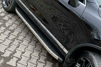 Volkswagen Touareg 2002–2010 Trittbretter BlackLine (2 Stk, Aluminium) Foto 1