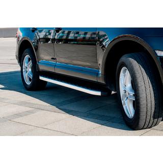 Trittbretter BlackLine (2 Stk, Aluminium) Volkswagen Touareg 2002–2010 Foto 2