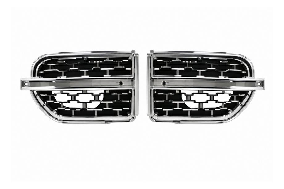 Land Rover Discovery III 2004–2009 Chrom Kotflügel-Lüftungsgitter Image