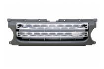 Land Rover Discovery IV 2009-2017 Kühlergrill – grauer Rahmen / silbernes Gitter Foto 1