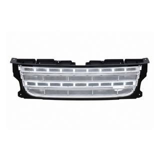 Kühlergrill (Facelift D4→D4) schwarzer Rahmen / silbernes Gitter Land Rover Discovery IV 2009-2017
