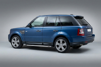 Range Rover Sport 2005-2013 Trittbretter BlackLine (2 Stk, Aluminium) Foto 1