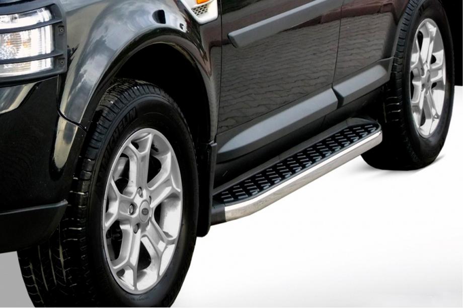 Range Rover III L322 2002-2012 Trittbretter BlackLine (2 Stk, Aluminium) Image