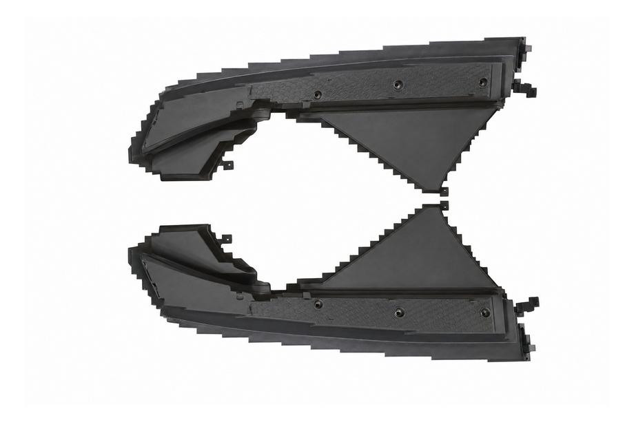 Range Rover Evoque 2012-2018 Kleiner Halter für vorderen Stoßfänger Image