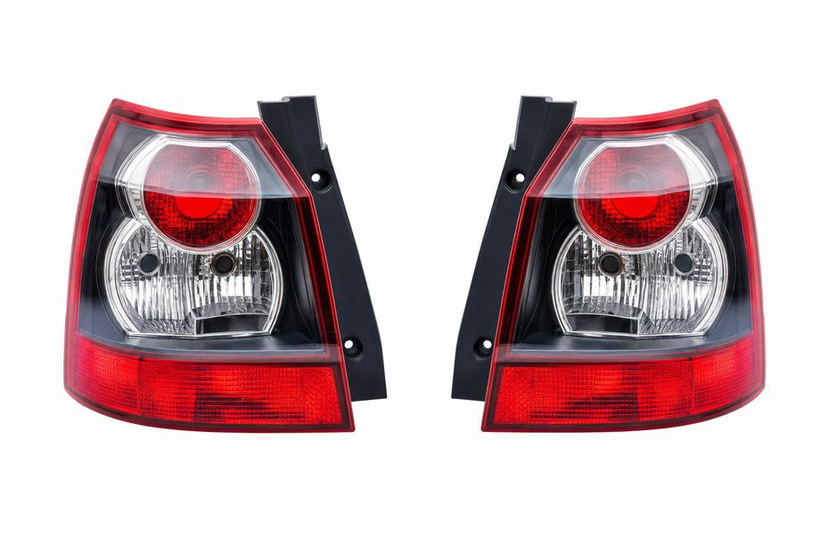 Land Rover Freelander II 2006–2014 Rückleuchten rot-weiß (2010) Foto 1