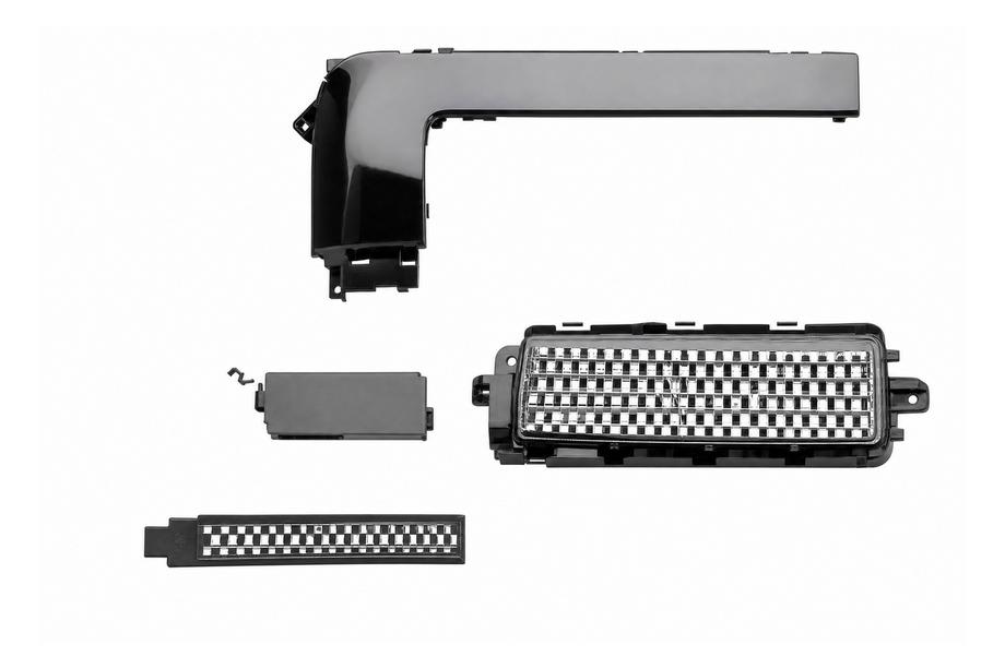 Land Rover Defender 2019- Zierleisten-Set 007 Schwarz glänzend V2 Image