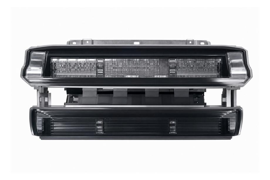 Land Rover Defender 2019- Zierblende für Abschlepphaken-Abdeckung hinten Stoßstange, schwarz Image
