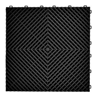 Modulare Fliese P/P (40×40×1,8 cm, schwarz)