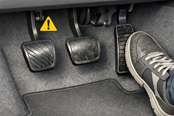 Was tun, wenn Pedale rutschig sind oder durch tägliches Fahren abgenutzt Foto 1
