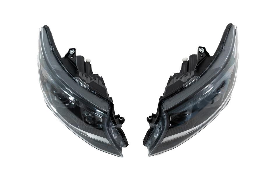 Mercedes Vito/V-class W447 2014- Frontscheinwerfer 2025 Design LED Black (für Vito, 2 Stk.) Foto 3