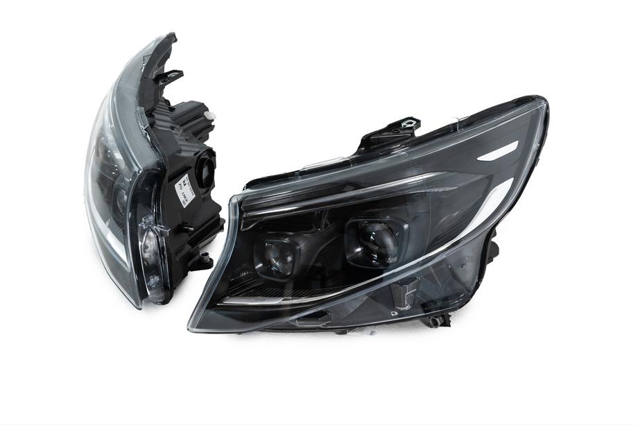 Mercedes Vito/V-class W447 2014- Frontscheinwerfer 2025 Design LED Black (für Vito, 2 Stk.) Foto 4