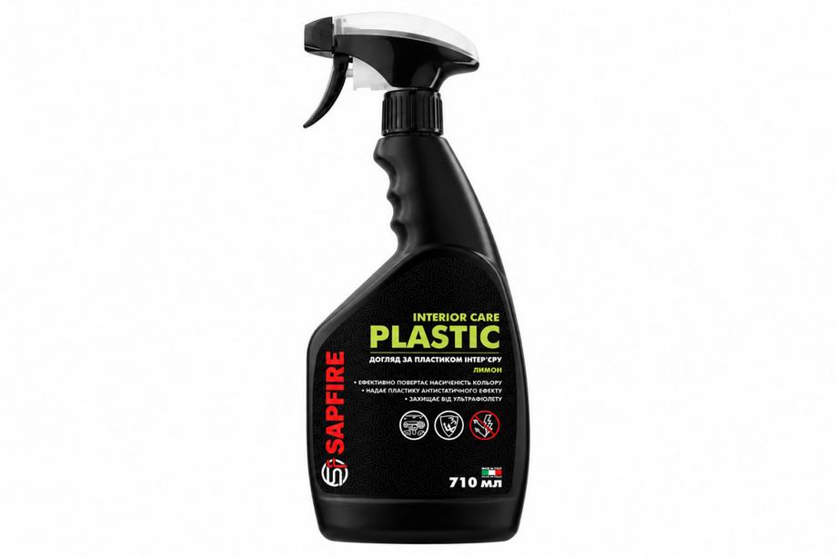 Kunststoffreiniger & Politur 710 ml SAPFIRE Plastic Cleaner & Polish - Zitrone SONAX Image