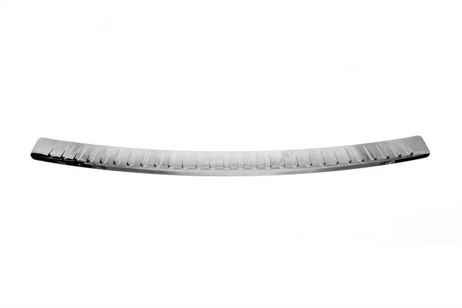 Volkswagen Caddy 2010-2015 B-Ware Ladekantenschutz für hintere Stoßstange mit Abkantung (Carmos V2, Stahl) Image