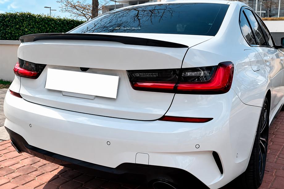 BMW 3 Series G20/G21 2018- DPT M-Style Heckspoiler (für G20/G80, Schwarz Hochglanz) Image